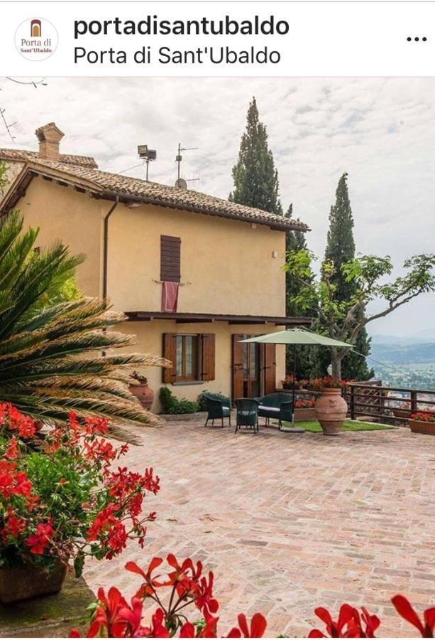 Umbrian Cottage Gubbio Buitenkant foto