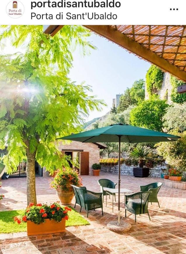 Umbrian Cottage Gubbio Buitenkant foto