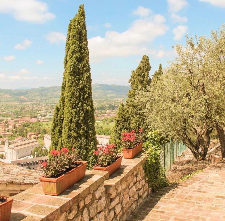 Umbrian Cottage Gubbio Buitenkant foto